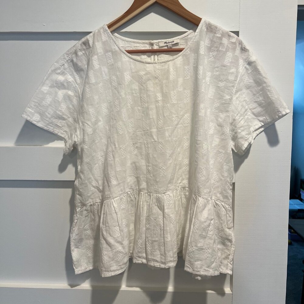 Madewell Medford Top in Jaquard